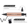 Black Liquid Eyeliner Pen with Stamp Tool