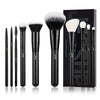 10pcs Makeup Brush Set - Black